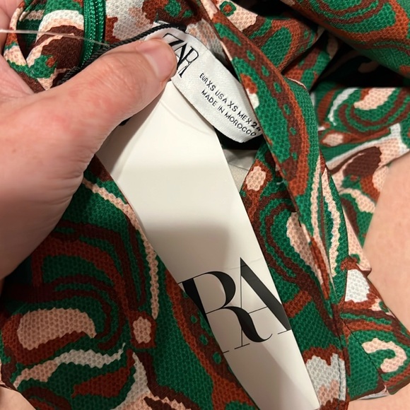 NWT ZARA Blogger’s Favorite High Neck Maxi Dress Size XS - Picture 11 of 13